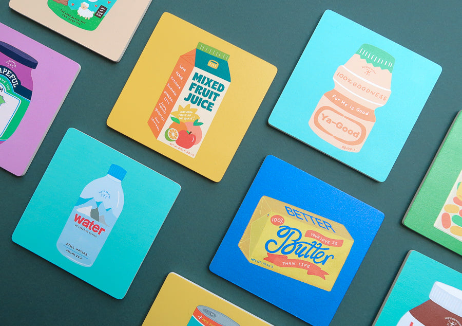 Butter than Life | Coasters {LOVE SUPERMARKET}