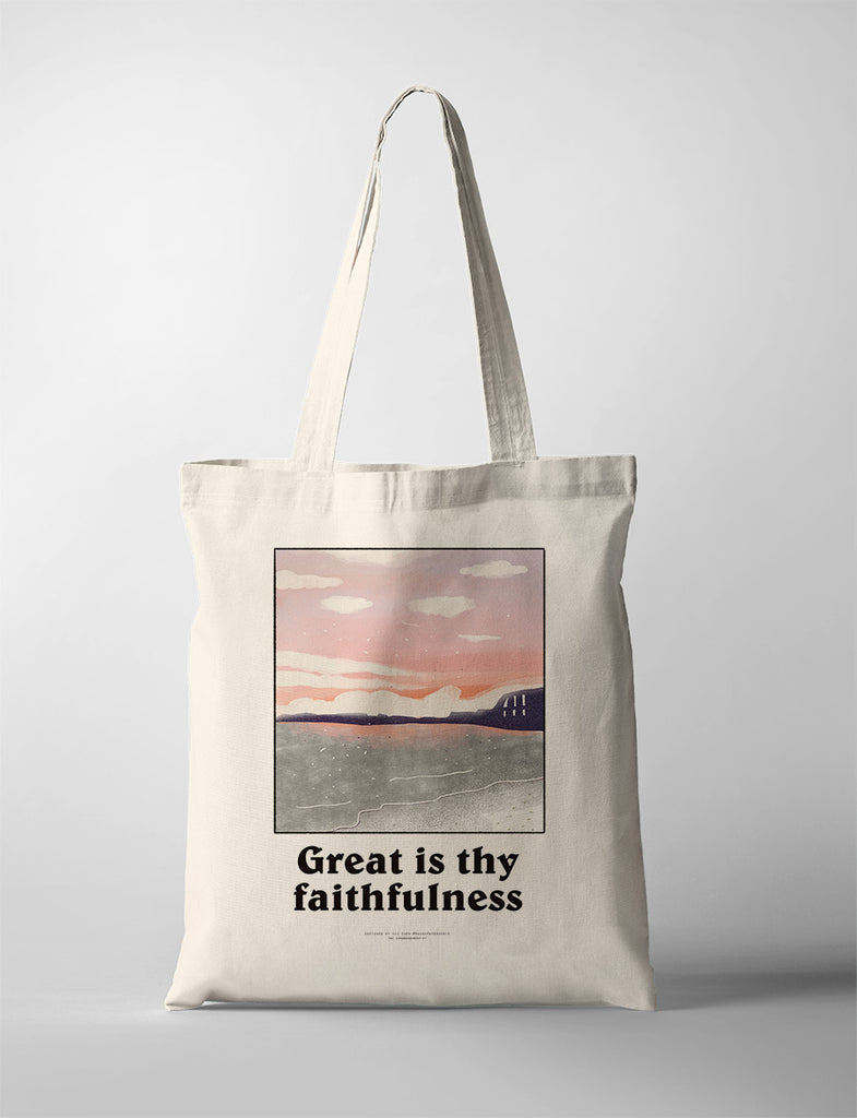 Great Is Thy Faithfulness {Tote Bag}