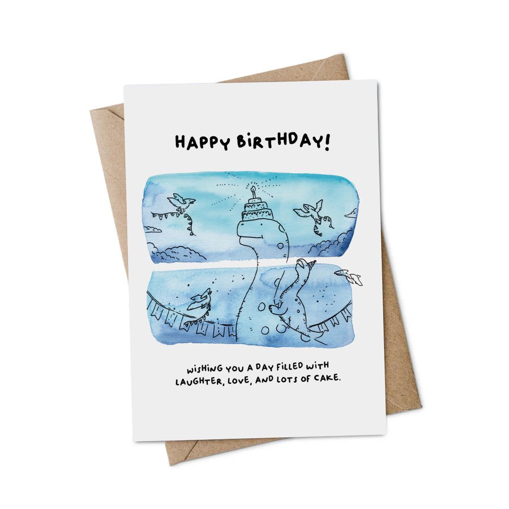 Birthday Filled With Cake {Postcard}