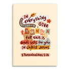 In everything give thanks notebook