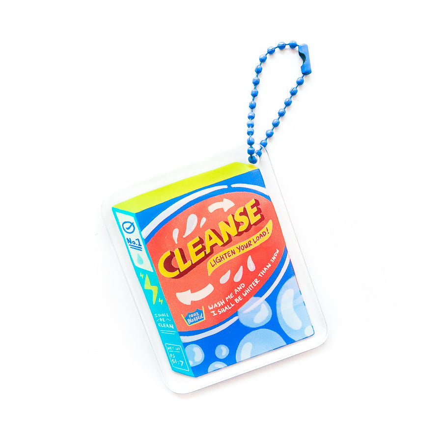 Cleanse Laundry Powder {Acrylic Keychain}