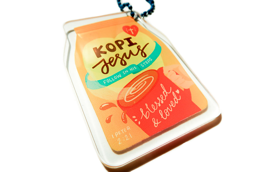 Kopi Jesus Coffee {Acrylic Keychain}