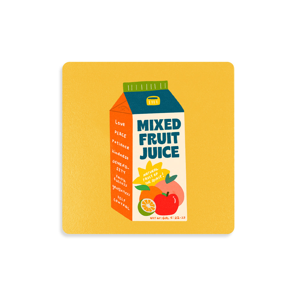 Fruit Juice of the Spirit | Coasters {LOVE SUPERMARKET}