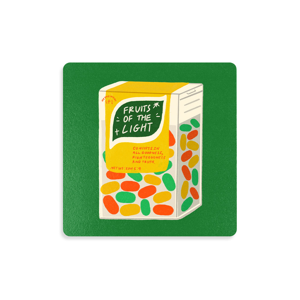 Light Fruity Mints | Coasters {LOVE SUPERMARKET}
