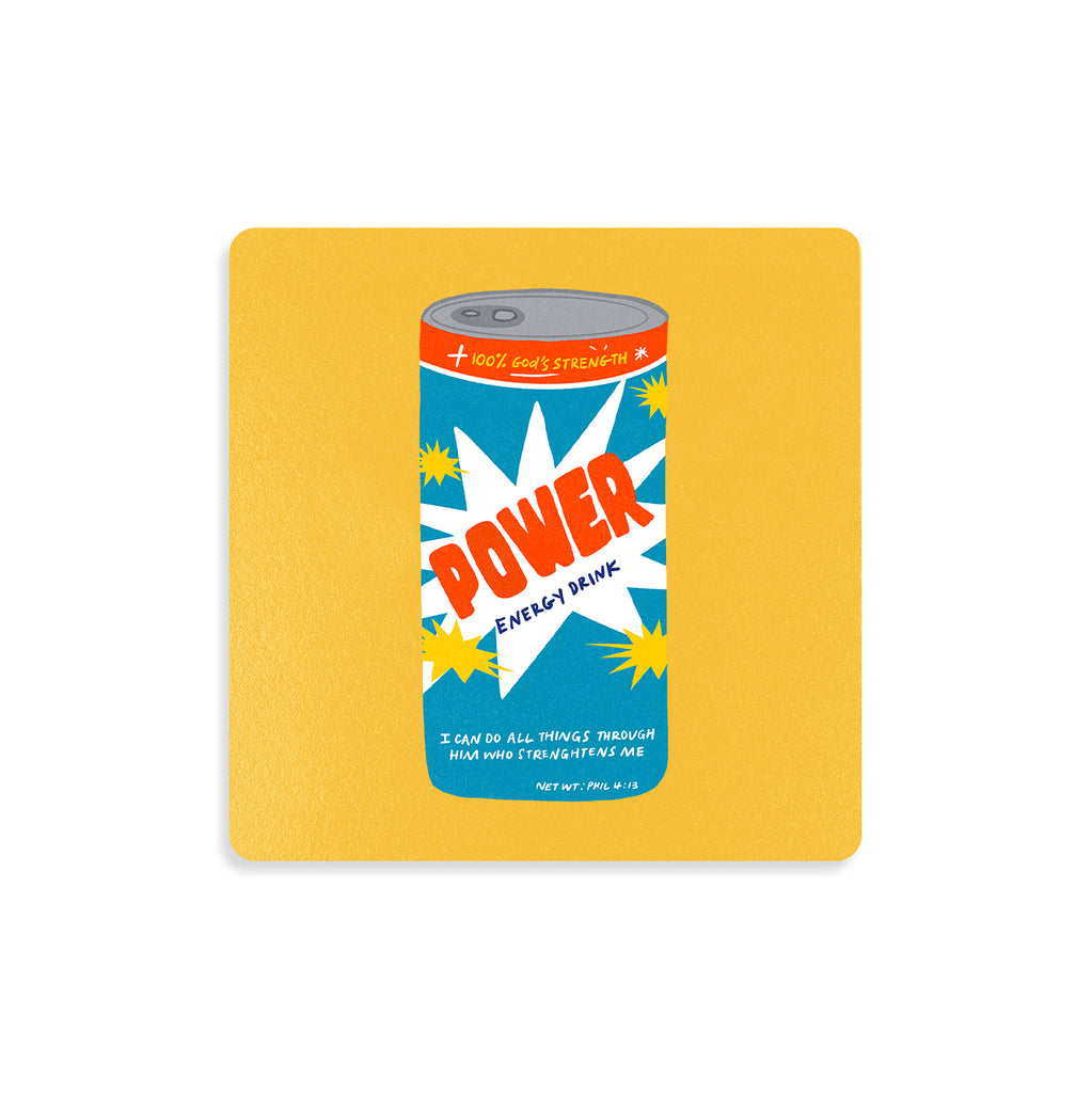 Power Energy Drink | Coasters {LOVE SUPERMARKET}