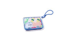 Trust in the Lord Sushi Set acrylic keychain shaped like a sushi bento tray, featuring colourful sushi pieces and a blue beaded chain.