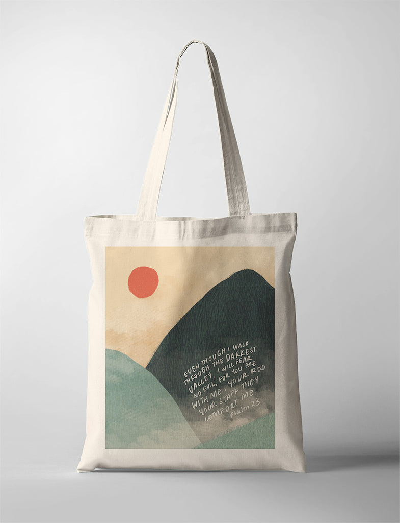 Mountains and Valleys {Tote Bag}