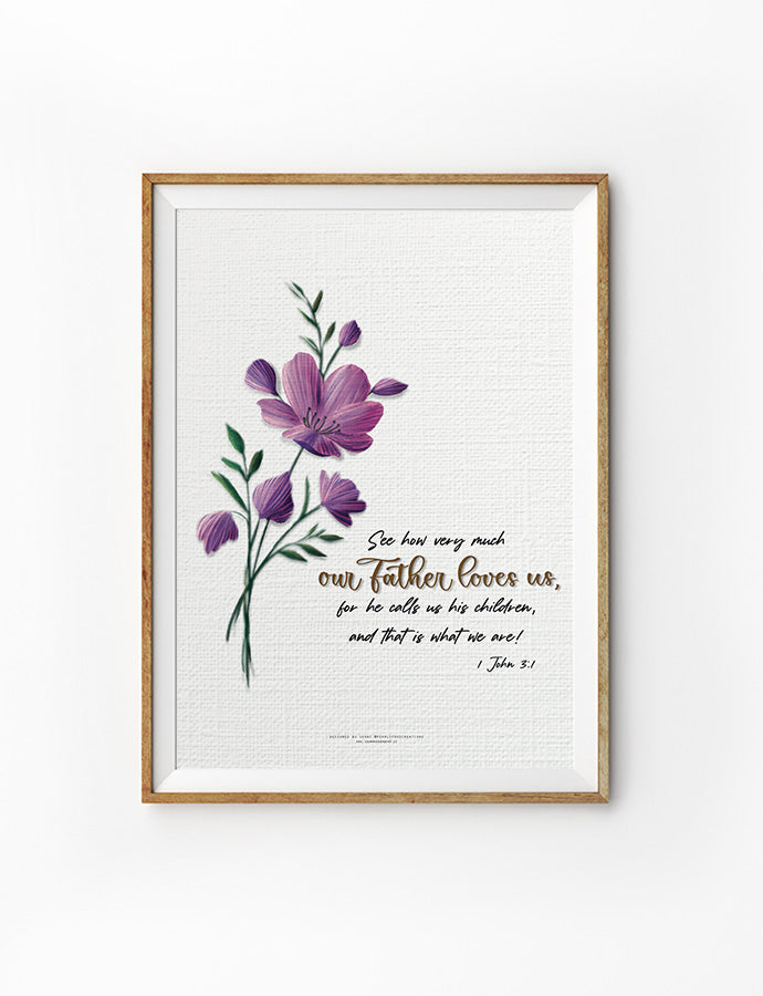 Our Father Loves Us {Poster}