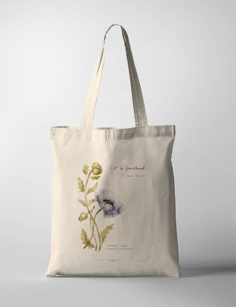 Oriental Poppy {Tote Bag}