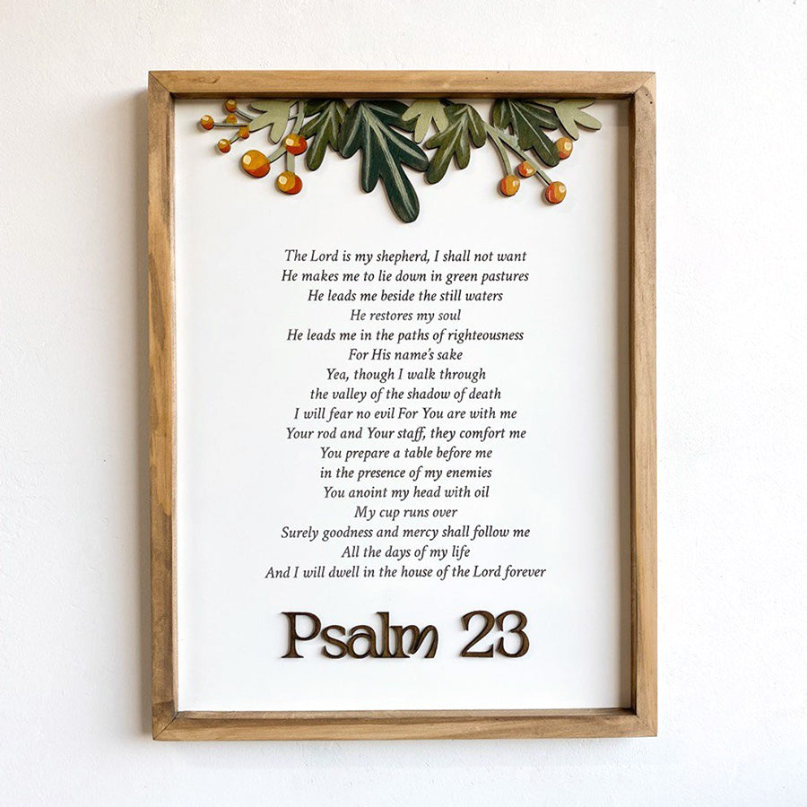 Psalm 23 {Wood Craft}