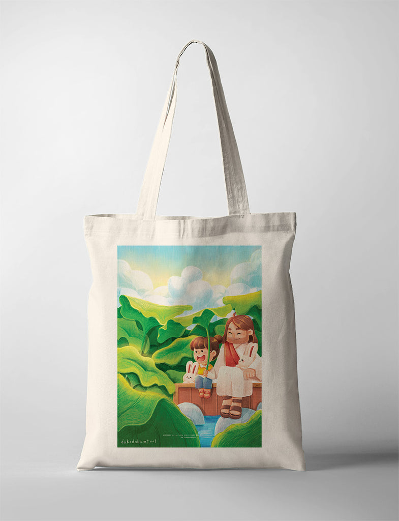 Sit with God {Tote Bag}