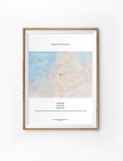 Christian poster featuring a soft watercolor design with the message 'dream big, dream far, dream God,' inspired by Psalm 20:4, encouraging alignment with God's purpose.