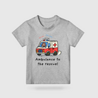 Green Ambulance to the Rescue Paramedic Jesus kids T-shirt