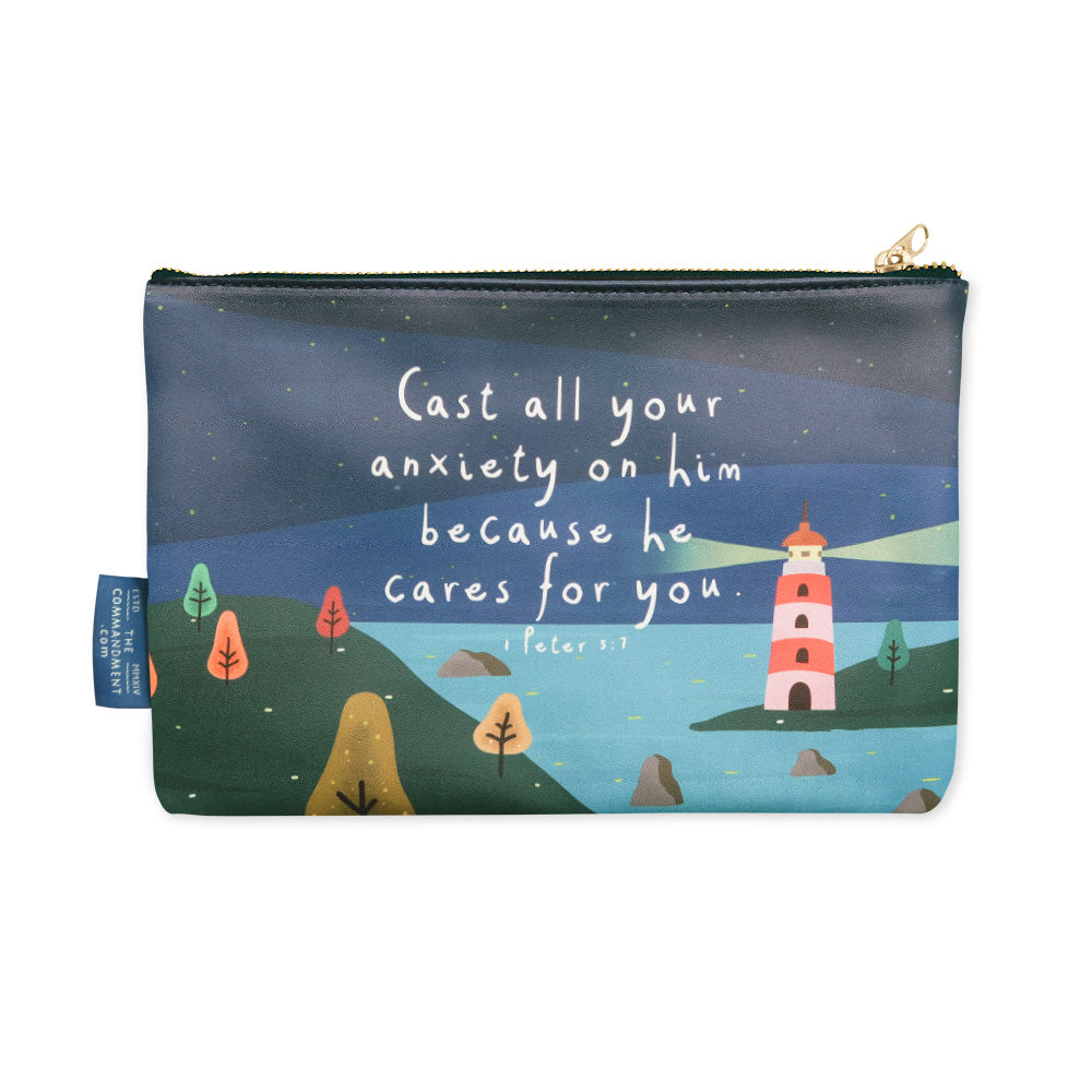 Peace I leave with you | Cast all your anxiety {Pouch}