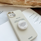 Be anxious for nothing" pop socket featuring Philippians 4:6, surrounded by inspirational Christian stationery and fresh bread, encouraging peace and faith. 