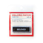 Beloved Velcro patch with a faith-inspired message, perfect for attaching to jackets, bags, and accessories.