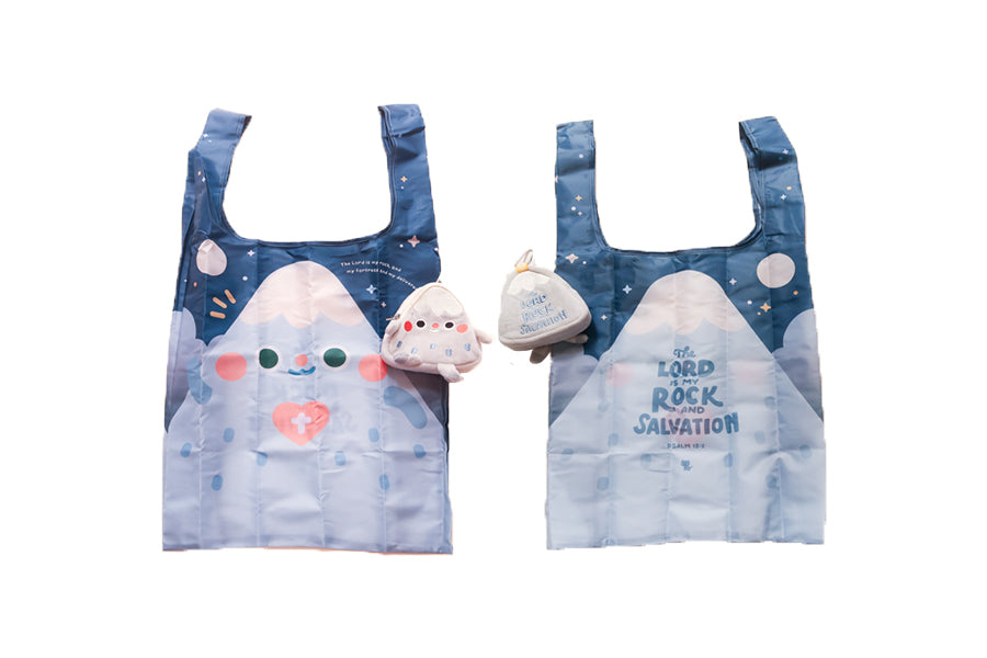 Sundayside Shop BF Eco Bag product view on white background