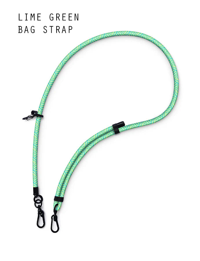 Green rope strap accessory for the Cai Png Dabao Bag