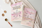 ChezHemdi dino greeting card with ‘Be Strong, Be Brave, Be Fearless’ verse – Christian encouragement stationery from The Commandment Co