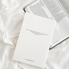 Jeremiah 31:3 Everlasting Love A5 Christian notebook with kraft paper cover, inspirational faith gift