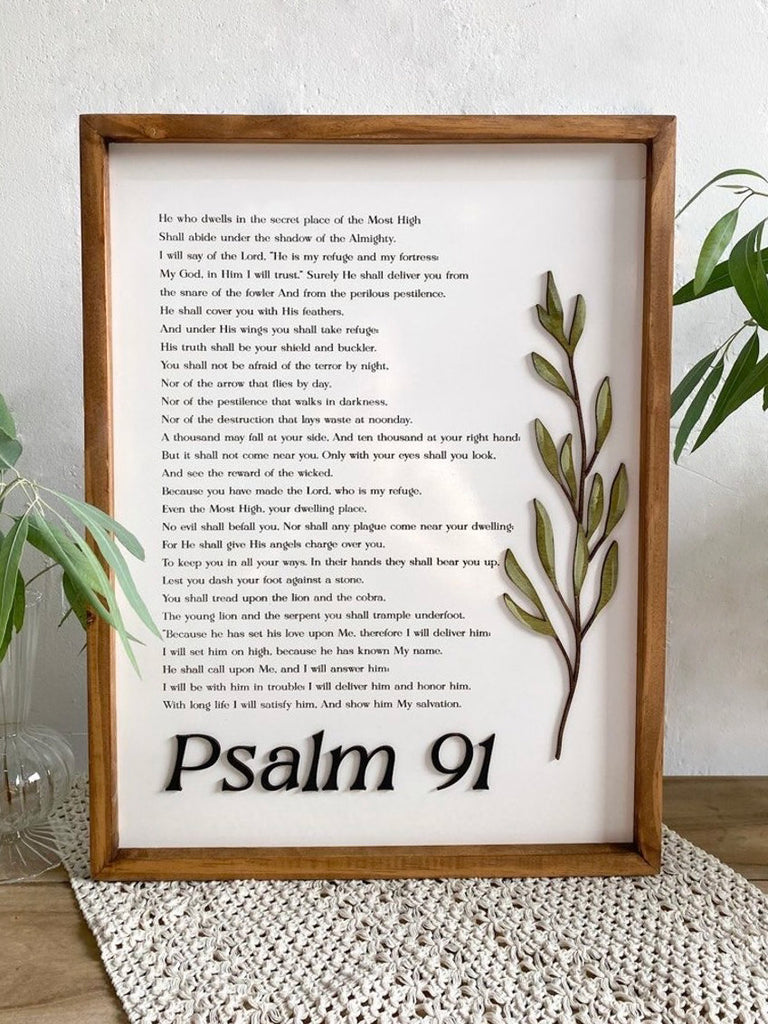 Psalm 91 {Wood Craft}