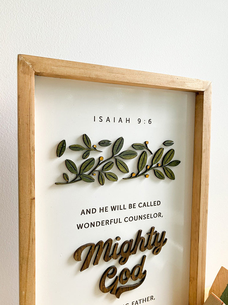 Mighty God {Wood Craft}