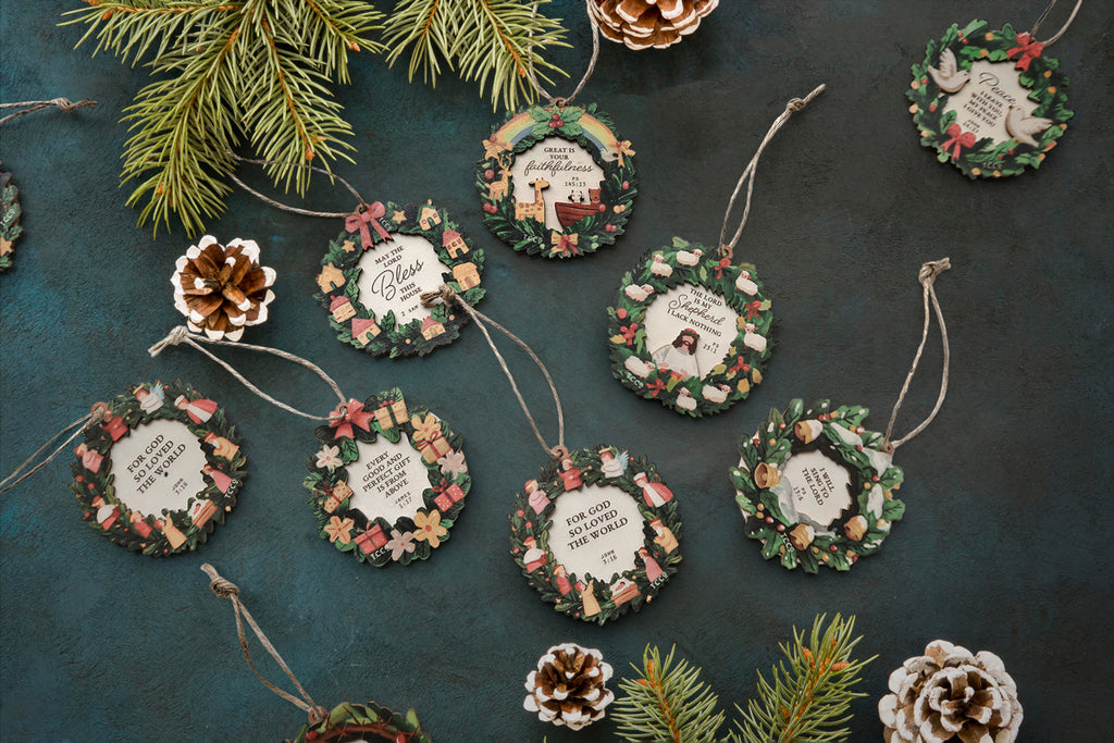 Abundantly Blessed {Christmas Tree Baubles}