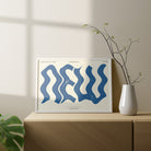 Customisable baptism poster with the word "NEW" in bold blue letters, perfect for baptism gifts from The Commandment Co, Singapore's Christian gifts store.