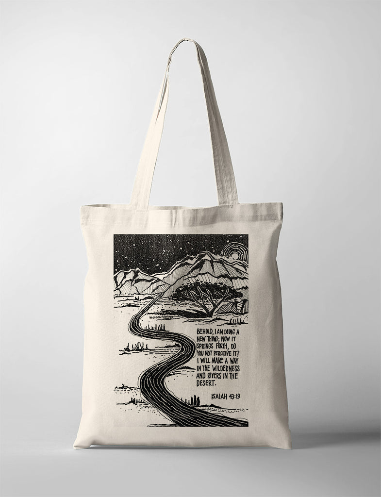Doing a New Thing {Tote Bag}