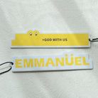 Inspirational air fresheners featuring 'Emmanuel' and 'God With Us' designs
