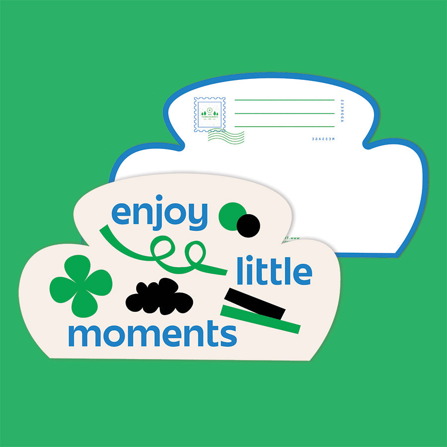 Enjoy Little Moments {Greeting Card}