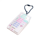 Acrylic keychain with HDB design and Psalm 84:3, "Even The Sparrow Has Found a Home," from The Commandment Co, Singapore.