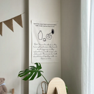 Every tiny step I take Christian wall tapestry with Psalm 13:5-6 Bible verse on cotton linen fabric