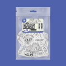 Everyday Believer sticker pack "Vibe Check" with humorous Christian messages, inspirational gift from The Commandment Co, Singapore