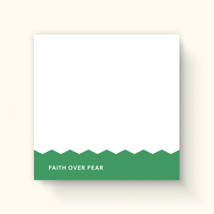 Faith Over Fear {Sticky Notes}