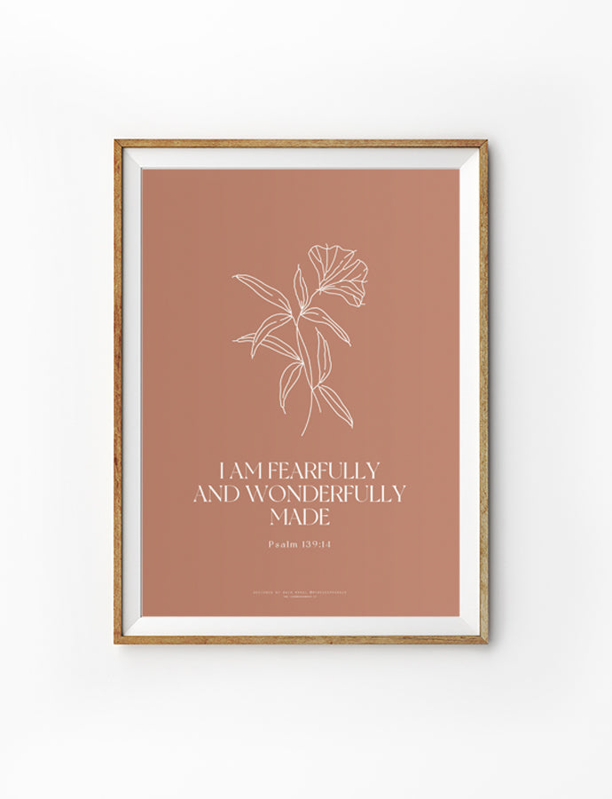 Fearfully and Wonderfully Made {Poster}
