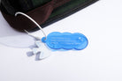 Blue cloud and white dove Christian keychain featuring “I am fearfully and wonderfully made” from Psalm 139:14.