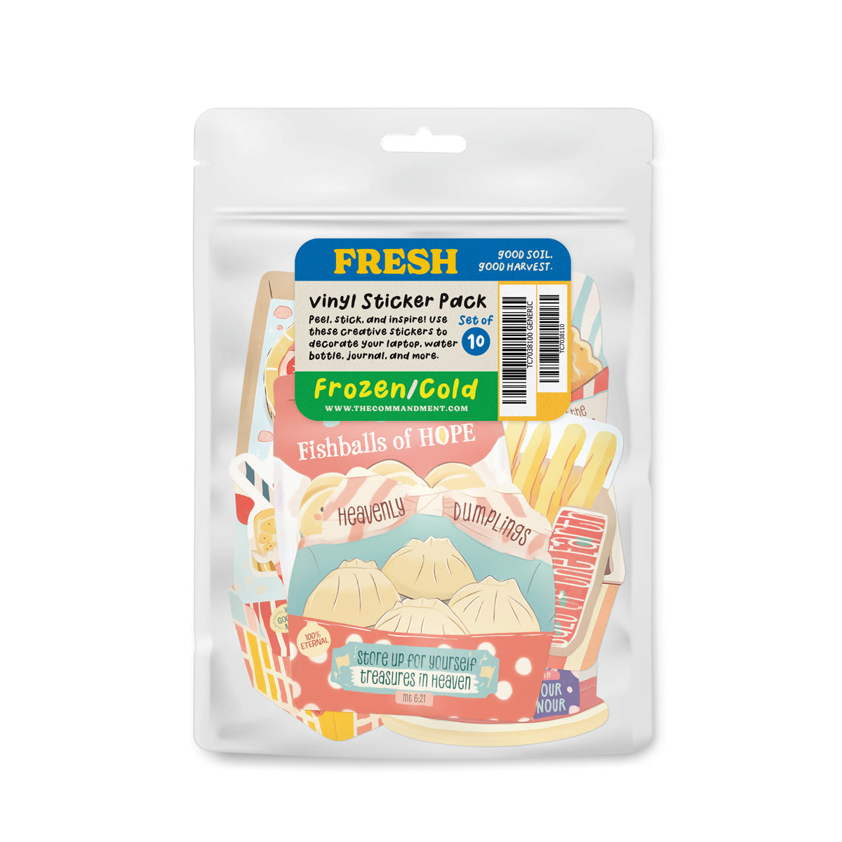 Love Supermarket Frozen/Cold Vinyl Sticker | Journaling Sticker Pack ...