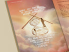Inspirational page from Fully Known, Fully Loved book by Project Made New, featuring an uplifting illustration of Jesus on a DNA strand with the message, "You were designed with care, loved beyond measure, and called for a purpose."