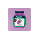 Grapeful Jam Christian wooden coaster inspired by Psalm 106:1.
