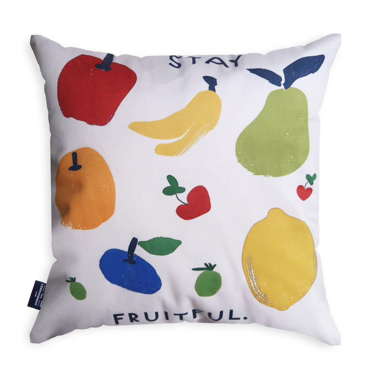Grow in Grace velvet Scripture cushion cover, product photograph two