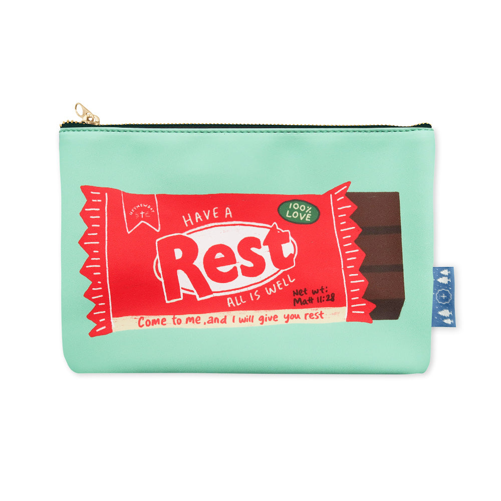 Rest Chocolate Bar | Love is Patient Love is Kind Chocolate Bar {Pouch}