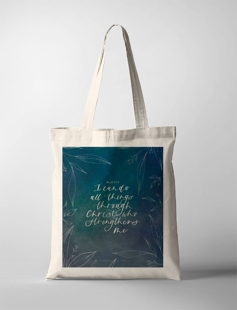 Can Do All Things {Tote Bag}