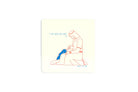 I Will Give You Rest Christian wooden coaster with Jesus comforting a child and Matthew 11:28