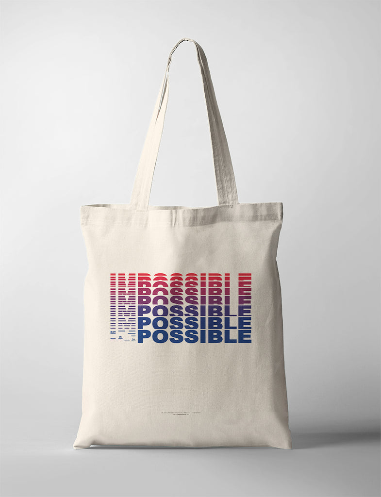 Impossible To Possible {Tote Bag}