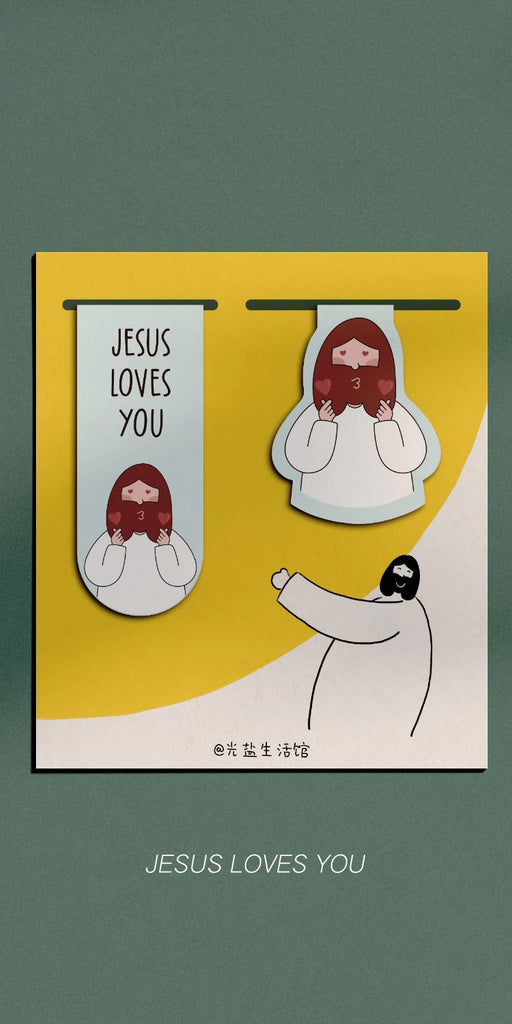 Jesus Loves You {Magnetic Bookmark}