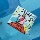 Water-activated coloring book showing Bible stories about Jesus’ miracles