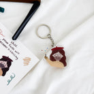 Jesus acrylic keychain for bags and keys