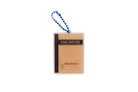 Front view of Jotter Book Jesus Loves You acrylic keychain with Child of God detail and blue ball chain
