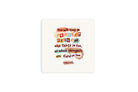 Keep in Perfect Peace Christian wooden coaster designed by Void To Light.